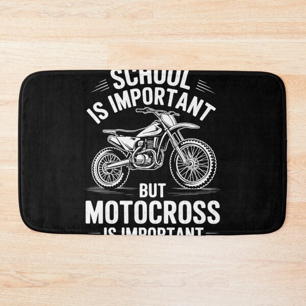 Item preview, School Is Important But Motorcross Is Importanter Dirt Bike designed and sold by duolastgend.