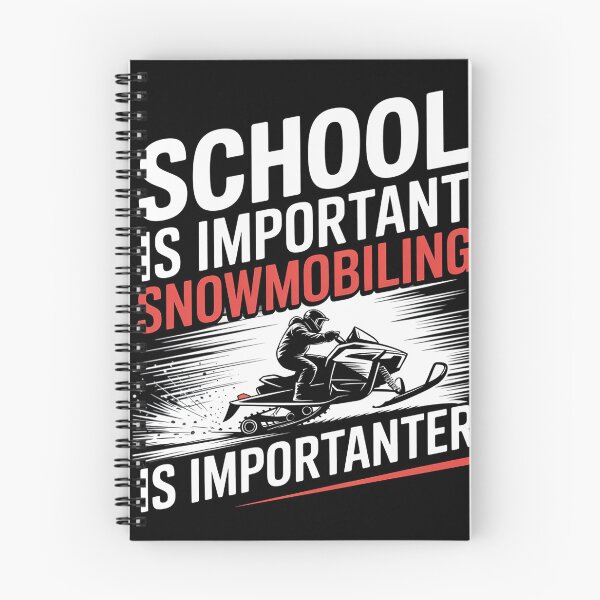 Item preview, School Is Important But Snowmobiling Is Importanter designed and sold by duolastgend.
