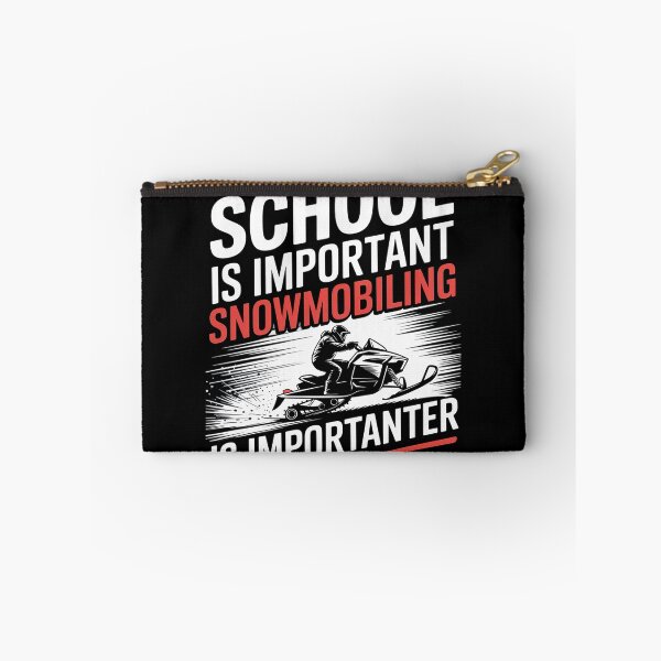 Item preview, School Is Important But Snowmobiling Is Importanter designed and sold by duolastgend.
