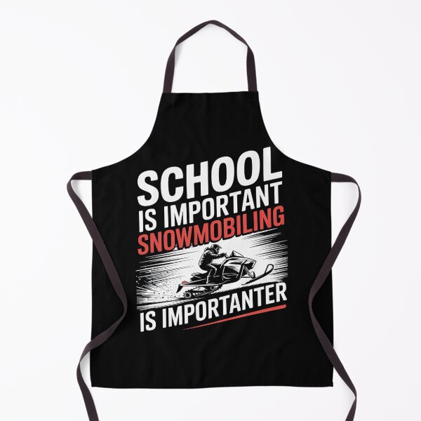 Item preview, School Is Important But Snowmobiling Is Importanter designed and sold by duolastgend.