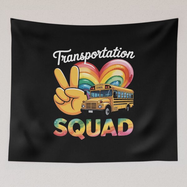 Item preview, Transportation Squad Back To School Bus Driver Teach student designed and sold by duolastgend.