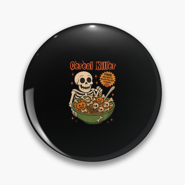 Item preview, Cereal Killer Breakfast Cereal-Bowl Cereals Skull Skeleton designed and sold by elihletoriong.
