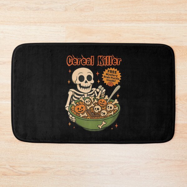 Item preview, Cereal Killer Breakfast Cereal-Bowl Cereals Skull Skeleton designed and sold by elihletoriong.