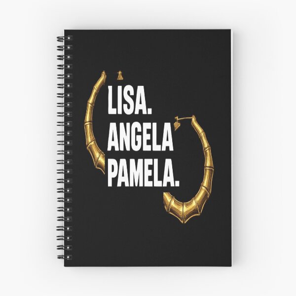 Item preview, Around The Way Girl Lisa Angela Pamela Renee Bamboo Earrings 90s Hip Hop T-Shirt designed and sold by LeighlaF45.
