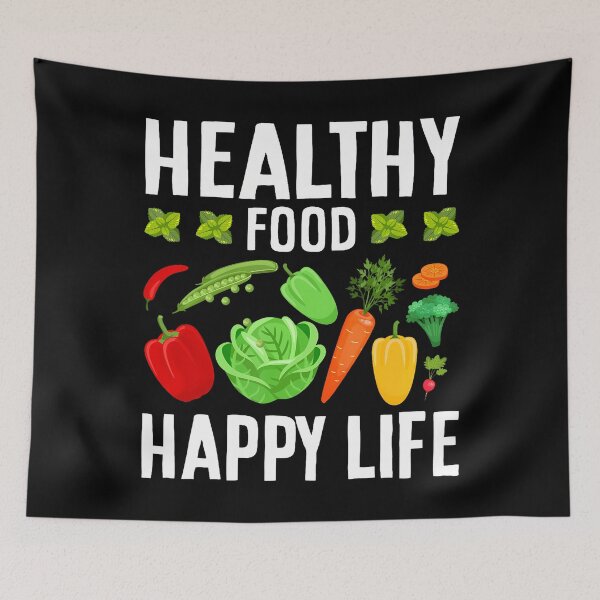 Item preview, Healthy Food Happy Life designed and sold by pfanodlnazb.