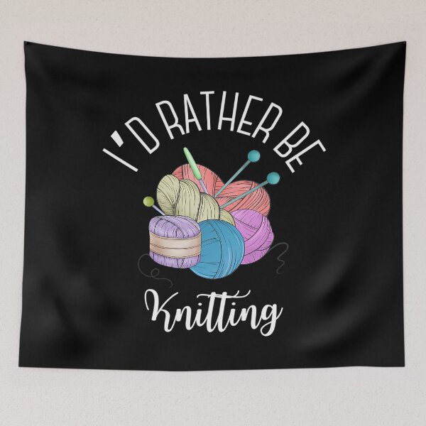 Item preview, I'D Rather Be Knitting designed and sold by PaulaStokes2.
