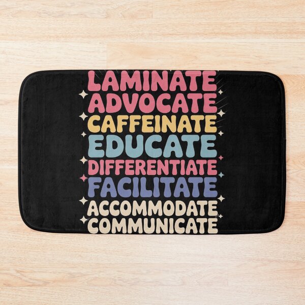 Item preview, Special Education Teacher Laminate Accommodate Collaborate designed and sold by duolastgend.