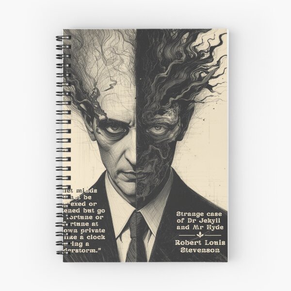 Item preview, 'Strange case of Dr Jekyll and Mr Hyde' a novel by Robert Louis Stevenson designed and sold by Filologica.