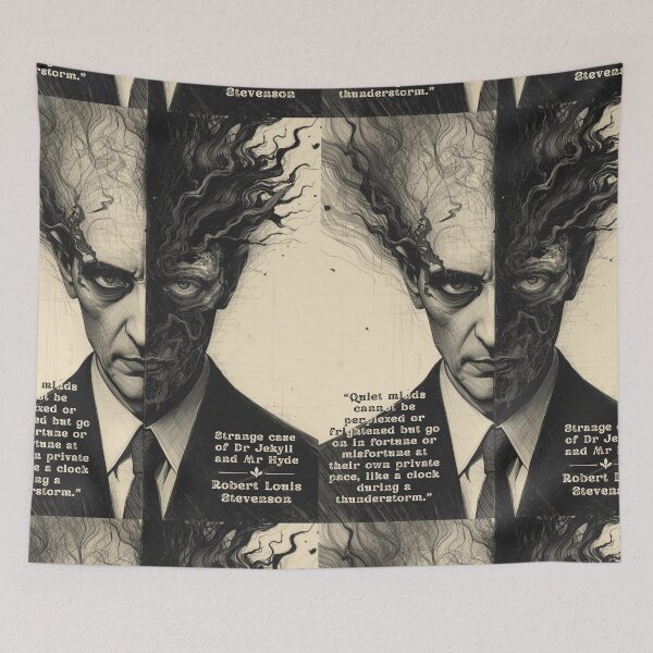 Item preview, 'Strange case of Dr Jekyll and Mr Hyde' a novel by Robert Louis Stevenson designed and sold by Filologica.