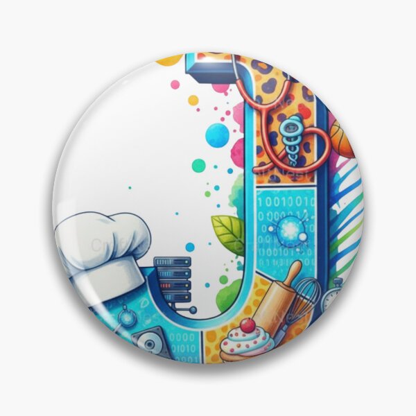 Item preview, Alphabet Fusion Art – Letter J (A–Z Collection) designed and sold by buycostarica.