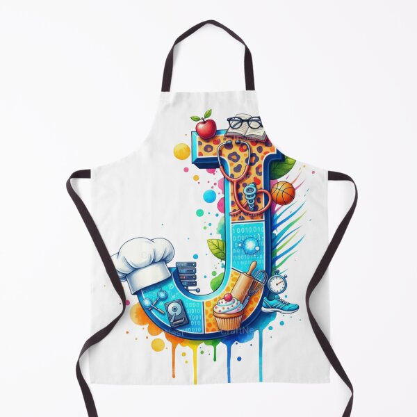 Item preview, Alphabet Fusion Art – Letter J (A–Z Collection) designed and sold by buycostarica.
