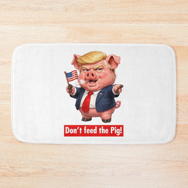Item preview, Trumpy Pig - Don't feed the pig designed and sold by Thelittlelord.