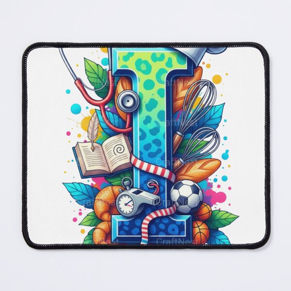 Item preview, Alphabet Fusion Art – Letter I (A–Z Collection) designed and sold by buycostarica.