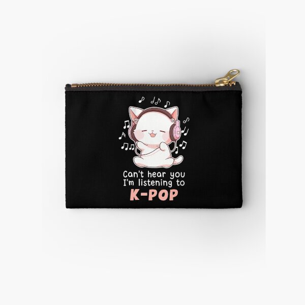 Item preview, Funny Cute Cat Lover Can't Hear You I'M Listening To K Pop designed and sold by PaulaStokes2.