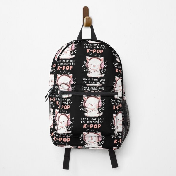 Item preview, Funny Cute Cat Lover Can't Hear You I'M Listening To K Pop designed and sold by PaulaStokes2.