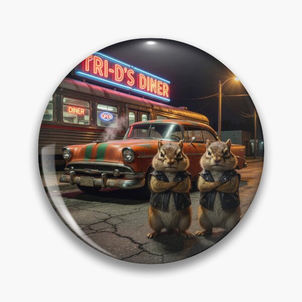 Item preview, Surly Chipmunks at Tri-D's Diner designed and sold by Tridentulus.