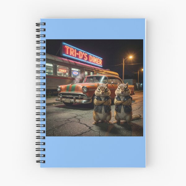 Item preview, Surly Chipmunks at Tri-D's Diner designed and sold by Tridentulus.