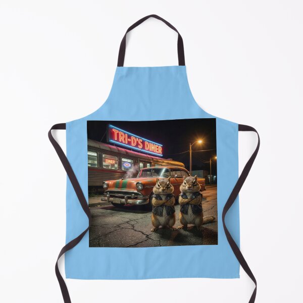 Item preview, Surly Chipmunks at Tri-D's Diner designed and sold by Tridentulus.
