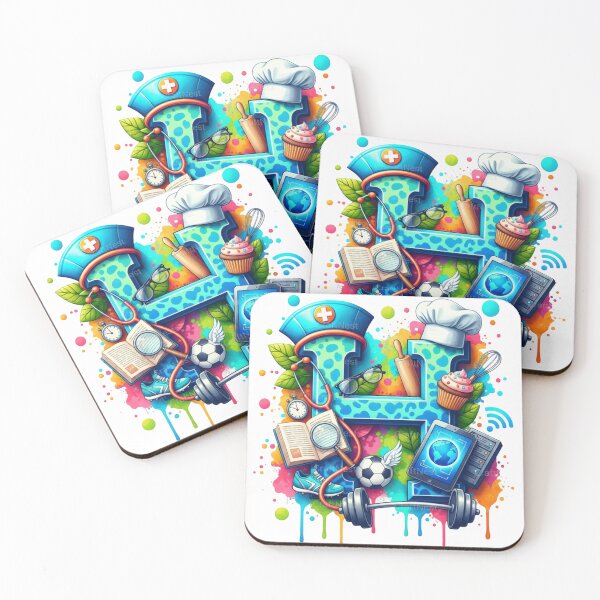 Item preview, Alphabet Fusion Art – Letter H (A–Z Collection) designed and sold by buycostarica.