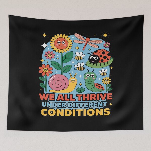 Item preview, Neurodiversity Thrive Under Different Conditions designed and sold by countntenov.