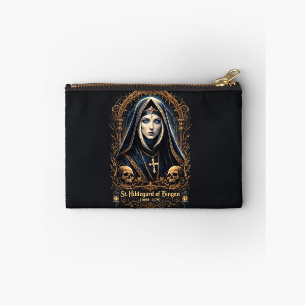 Item preview, Hildegard Noir — Gothic Saint Emblem designed and sold by Sanctum Icons.