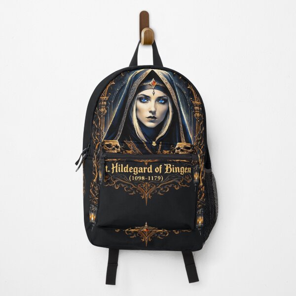 Item preview, Hildegard Noir — Gothic Saint Emblem designed and sold by Sanctum Icons.