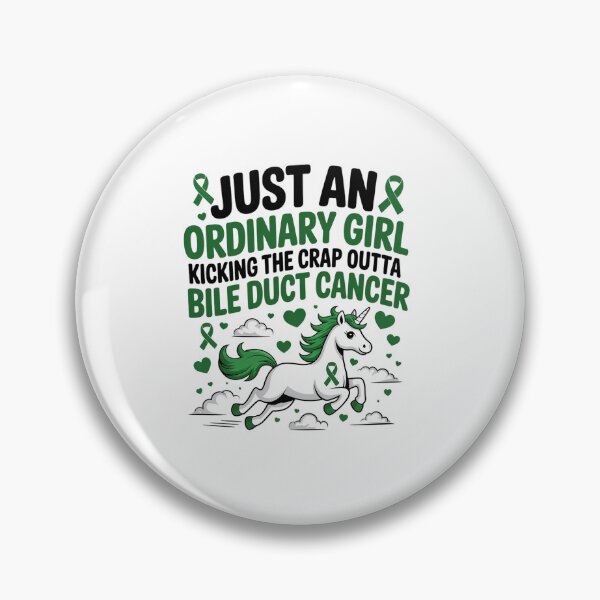 Item preview, Bile Duct Cancer Fighter Survivor Girl Unicorn Awareness designed and sold by repconomArt.