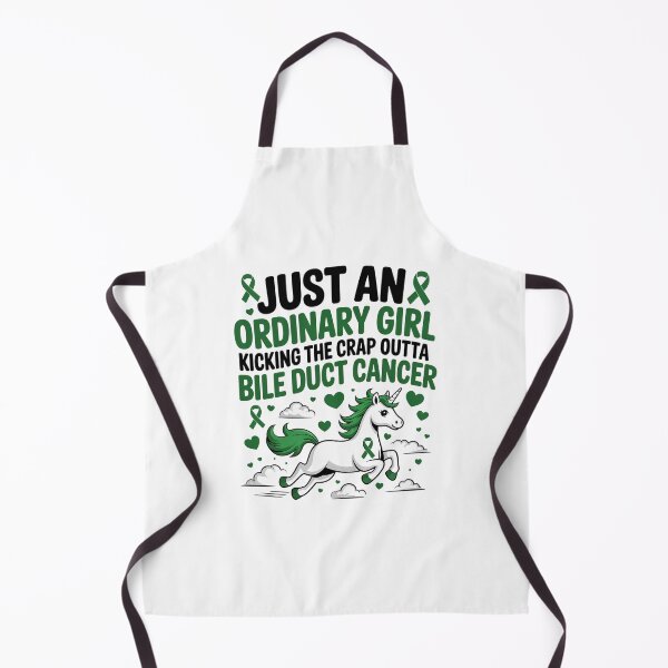 Item preview, Bile Duct Cancer Fighter Survivor Girl Unicorn Awareness designed and sold by repconomArt.