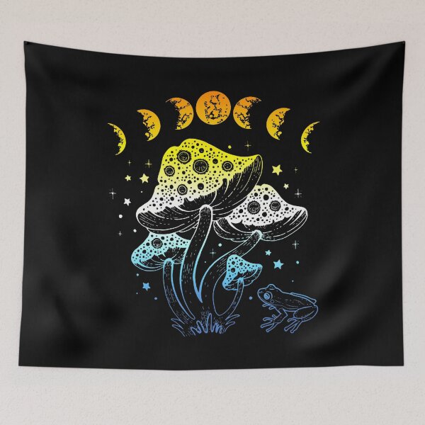 Item preview, Aroace Mushroom Moon Cottagecore Aroace Pride Frog Lgbtq designed and sold by elihletoriong.