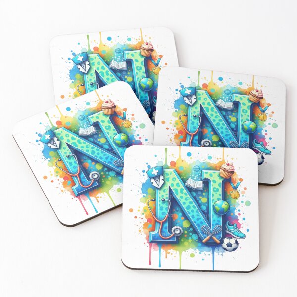 Item preview, Alphabet Fusion Art – Letter N (A–Z Collection) designed and sold by buycostarica.