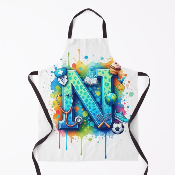 Item preview, Alphabet Fusion Art – Letter N (A–Z Collection) designed and sold by buycostarica.