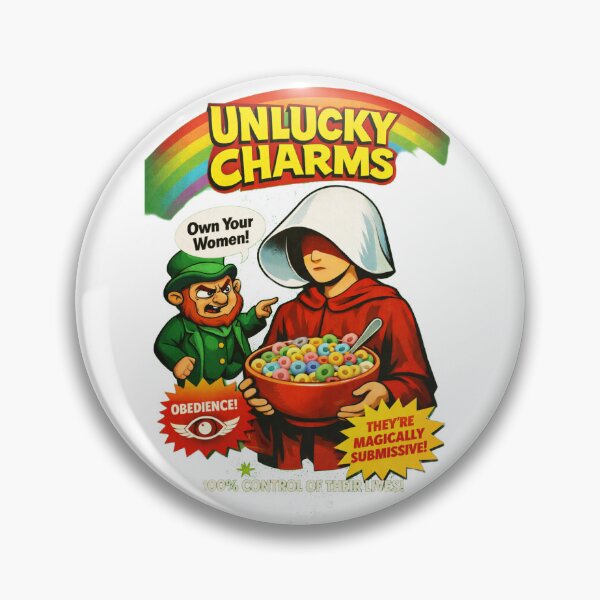 Item preview, Unlucky Charms – Handmaid’s Tale Satire Cereal Art designed and sold by KriticalDesigns.