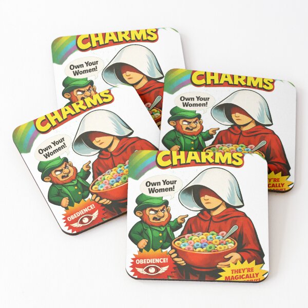 Item preview, Unlucky Charms – Handmaid’s Tale Satire Cereal Art designed and sold by KriticalDesigns.