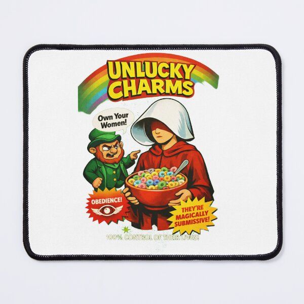 Item preview, Unlucky Charms – Handmaid’s Tale Satire Cereal Art designed and sold by KriticalDesigns.