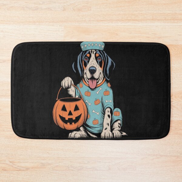 Item preview, Halloween Blue tick Coonhound designed and sold by Rackaam.