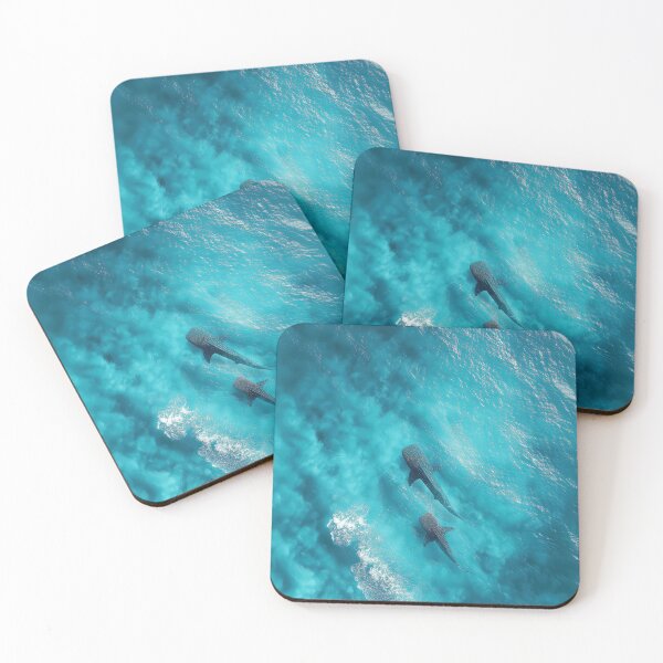 Item preview, The Coastal Whale Shark Aerial Photography Print designed and sold by SurfolioPrints.