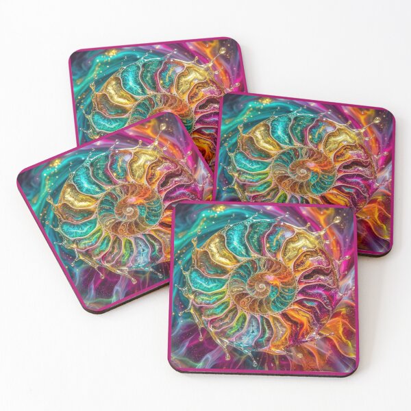 Item preview, Abstract Ammonite Spiral designed and sold by Tridentulus.
