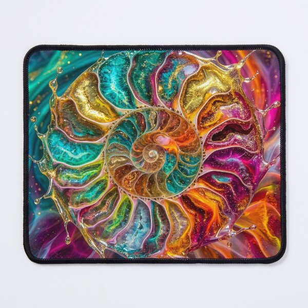 Item preview, Abstract Ammonite Spiral designed and sold by Tridentulus.