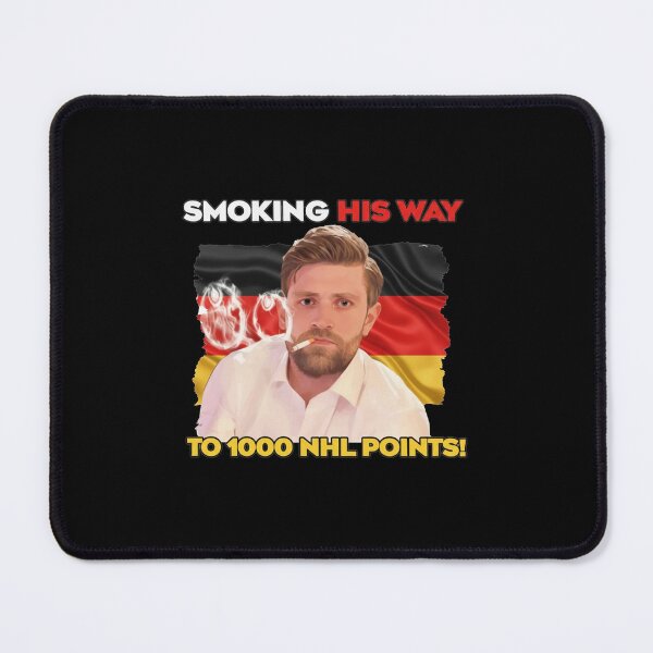 Item preview, Leon Draisait-Oilers Vintage Cig Smoking His way to 1000 nhl-points designed and sold by LeonelJohnson.