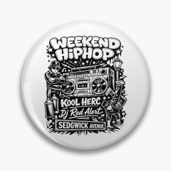 Item preview, Old School Hip Hop Legend Flyer - 80s Retro Boombox Graffiti designed and sold by LeighlaF45.