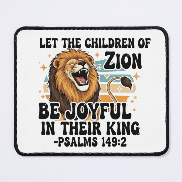 Item preview, Let the Children of Zion Be Joyful in Their King- Psalm 149:2 designed and sold by Faithloveshop.