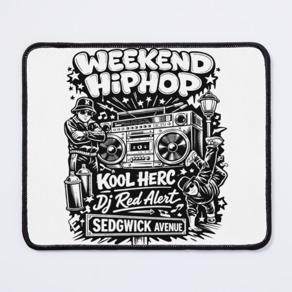 Item preview, Old School Hip Hop Legend Flyer - 80s Retro Boombox Graffiti designed and sold by LeighlaF45.