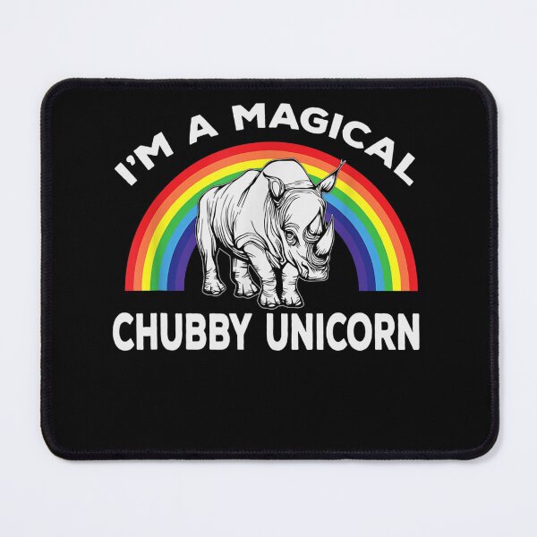 Item preview, Im-A-Magical-Chubby-Unicorn-Rainbow-Rhino-T-Shirt designed and sold by MildredFransson.