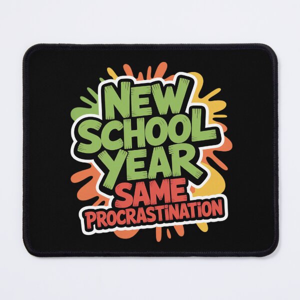 Item preview, Copy of Never UnderesNew School Year Same Procrastination Back to Schooltimate a Public School Teacher Quote designed and sold by Slwankol.