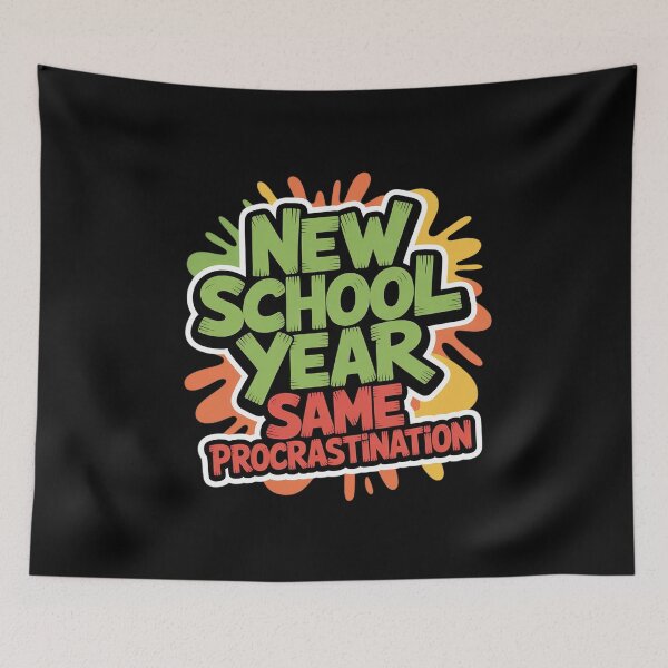 Item preview, Copy of Never UnderesNew School Year Same Procrastination Back to Schooltimate a Public School Teacher Quote designed and sold by Slwankol.