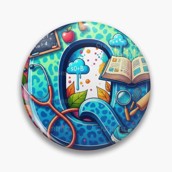 Item preview, Alphabet Fusion Art – Letter Q (A–Z Collection) designed and sold by buycostarica.