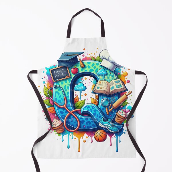 Item preview, Alphabet Fusion Art – Letter Q (A–Z Collection) designed and sold by buycostarica.