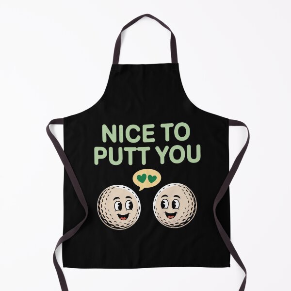 Item preview, Nice to Putt You Golf Pun Graphic for Golfers designed and sold by Slwankol.