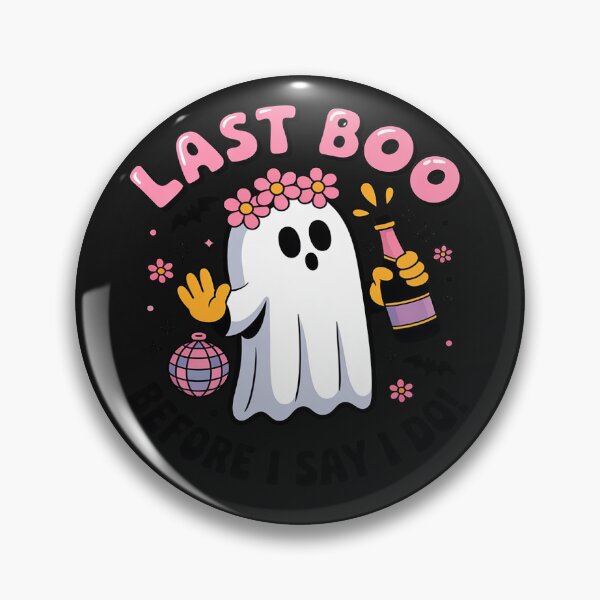 Item preview, Halloween Disco Ghost Bride Retro Bachelorette Last Boo Fall designed and sold by Rackaam.