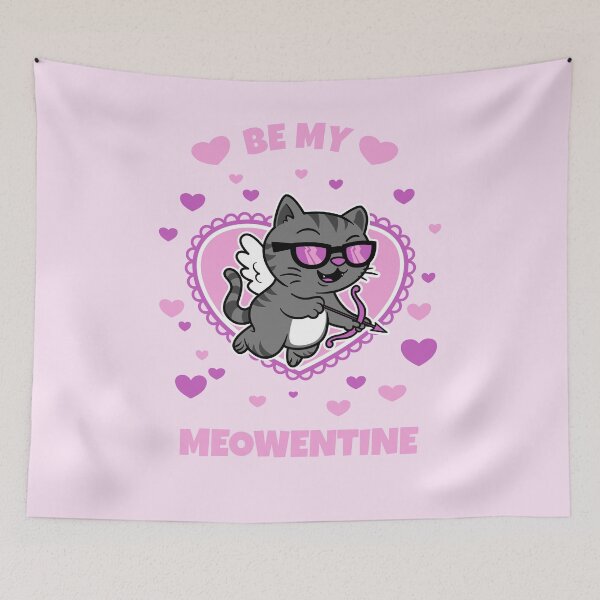 Item preview, Be my Meowentine designed and sold by VaniTee Fair.